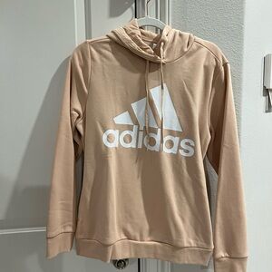 Adidas Tan Hoodie with Logo